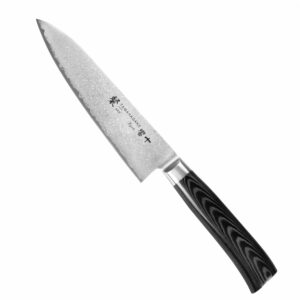 nóż szefa kuchni ze stali damasceńskiej 18 cm