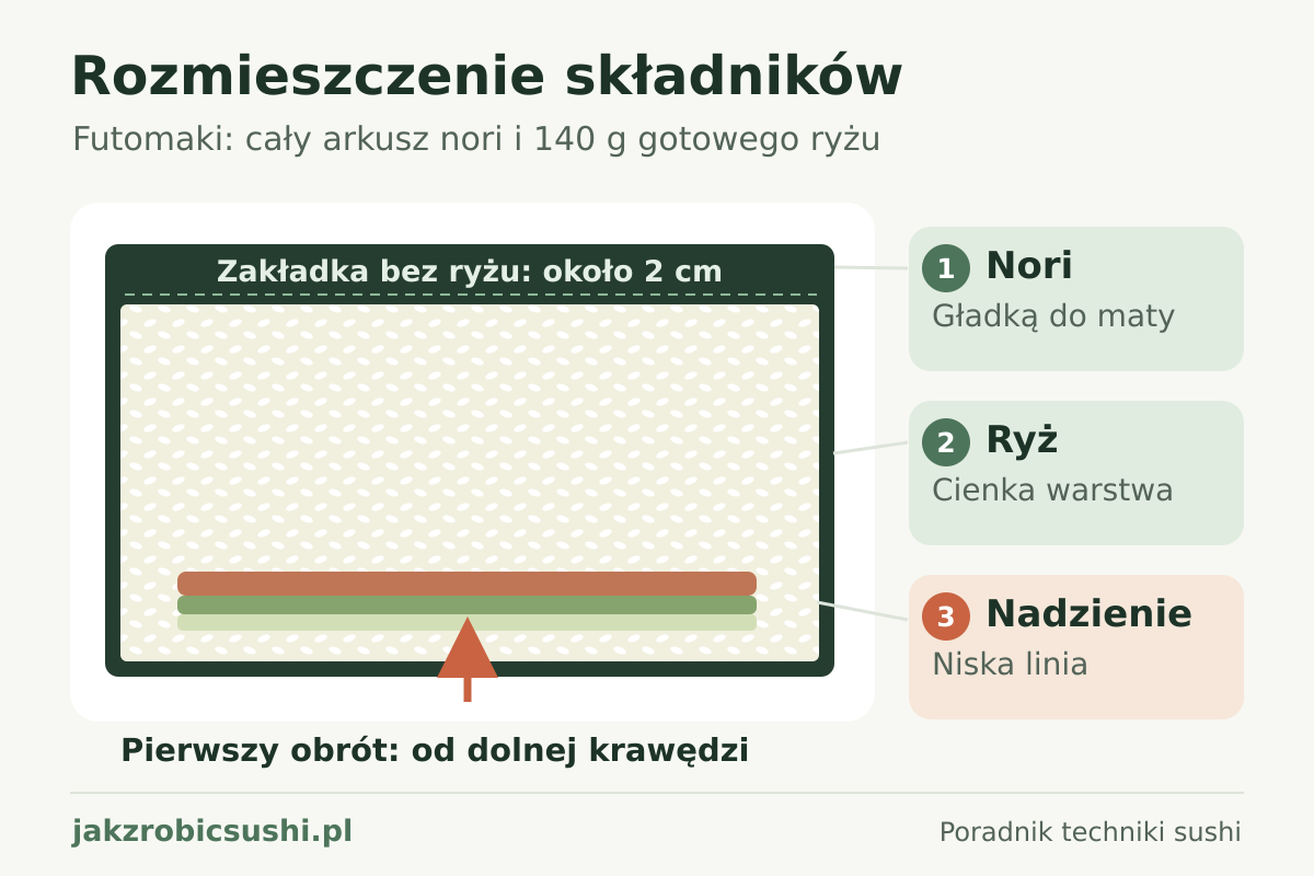 Futomaki z pieczonym łososiem: przepis krok po kroku