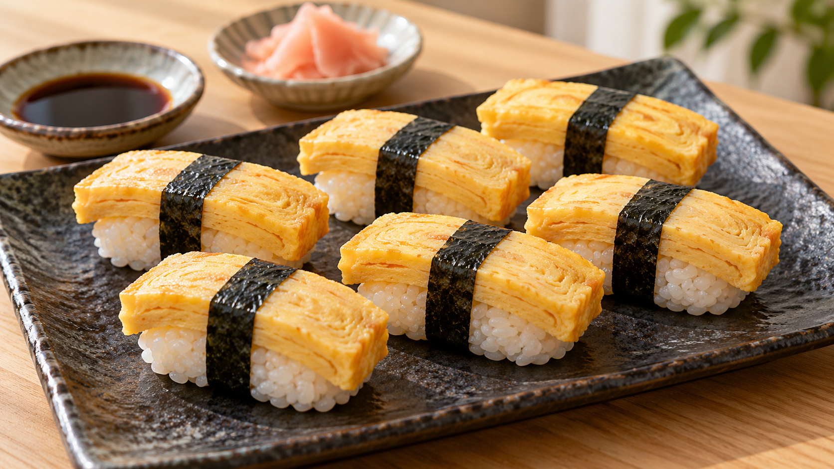 Nigiri z tamago: przepis i formowanie ryżu krok po kroku